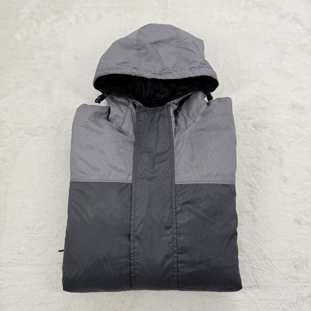 Spitfire Skateboarding Mens Black Outer Shell Zip Windbreaker Jacket Size Small